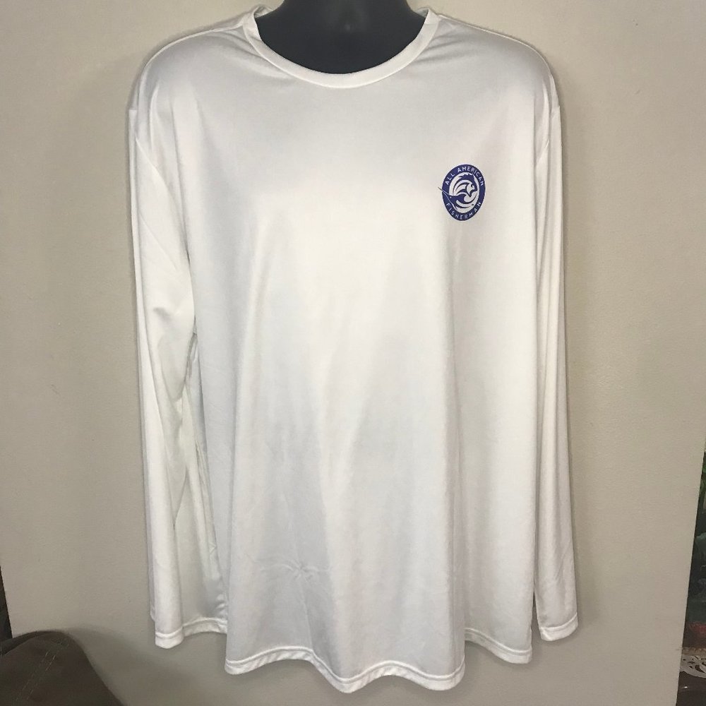 All-American Fishing Ultimate Dri Fit Fishing Shirt UPF 50+ Men's Long Sleeve